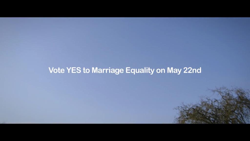 DCHomos's tweet photo. Marriage Equality: Bring Your Family With You #MarRef
http://t.co/i1W3NV6KXs
-
Beautiful commercial #YesEquality2015 http://t.co/KHWRaamaBM