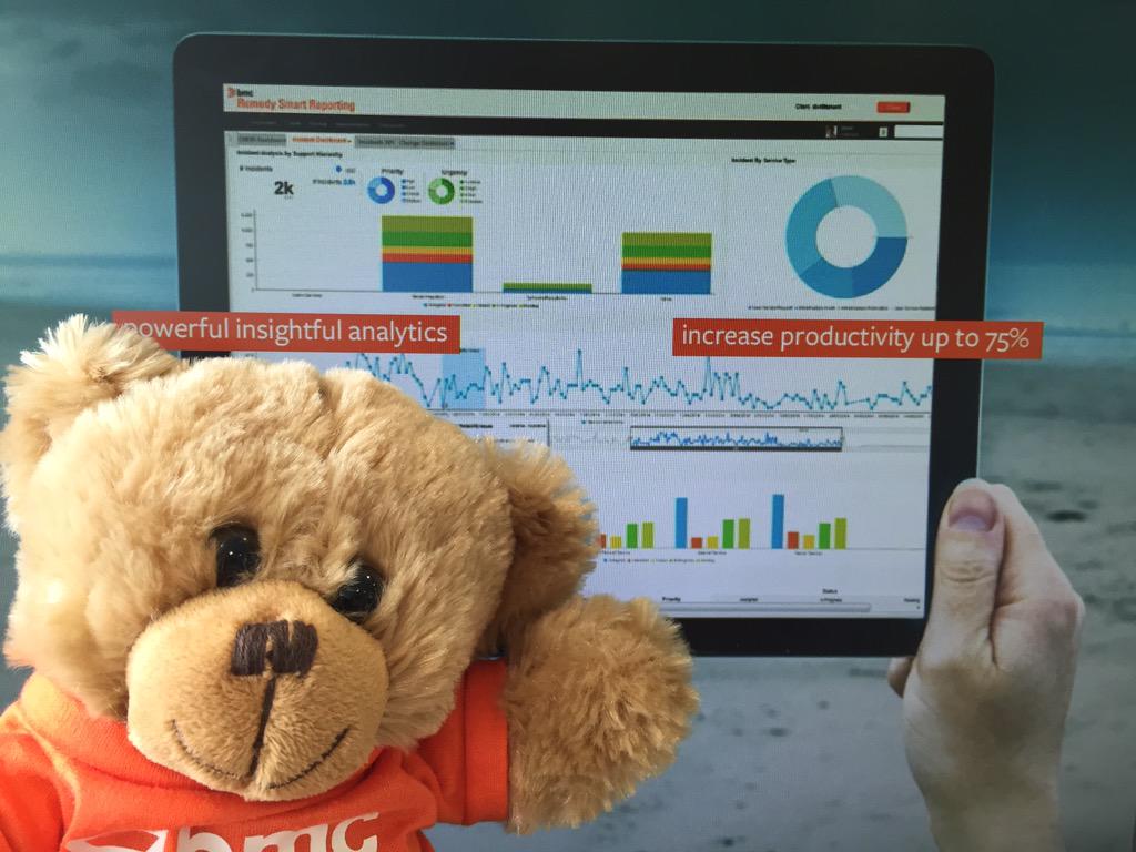 Laura__Bennett's tweet photo. @BMCEngageBear absolutely loving NEW #Remedy9 #SmartBeautifulPowerful #ModernIT #ITSM http://t.co/joqilJahTU