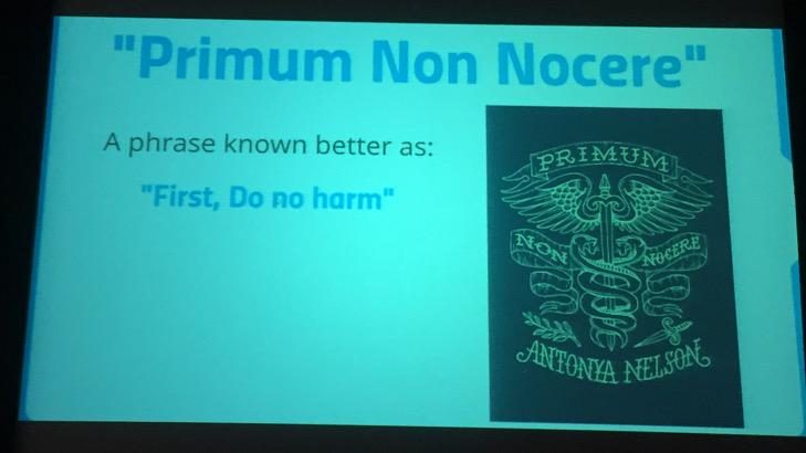 Med10_PSD's tweet photo. 7th Project : Do No Harm http://t.co/NYwnTO8XLl