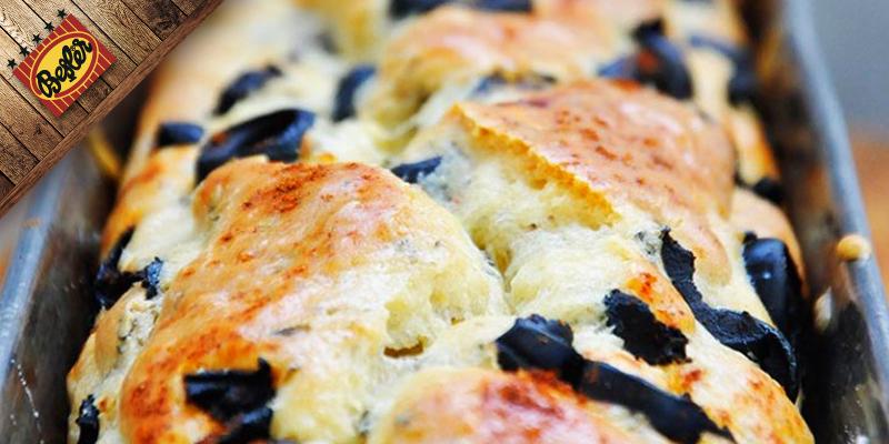 Kahvaltılarınıza tat katacak bir lezzet: Zeytinli Ekmek!