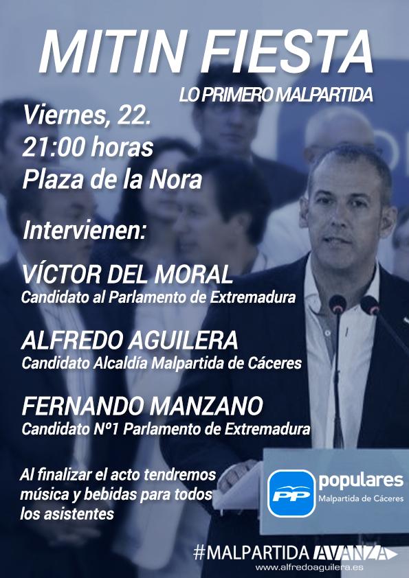 ppmalpacc's tweet photo. Viernes 22 de mayo 21:00 h Plaza de la Nora, mitin de malpartideños que aman su pueblo #Malpartidaavanza  #VotaPP http://t.co/kDk4ZaYzhS