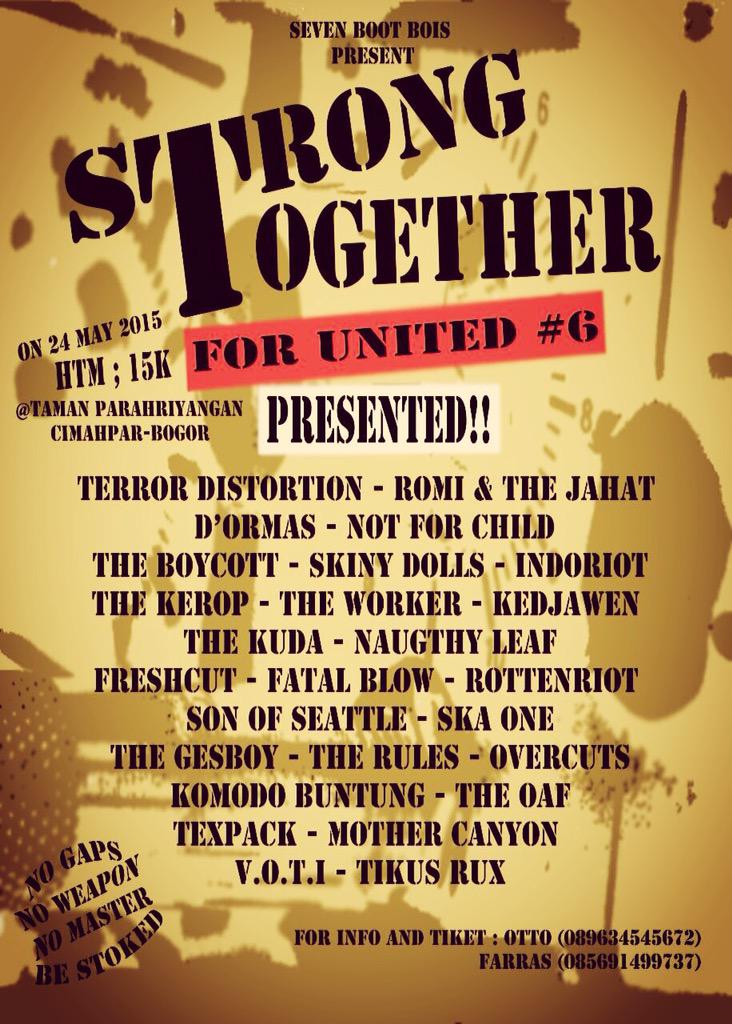merapat yuk minggu besok! kita ikut meramaikan juga! #salamgrunge #kaumkucel @7BootBois