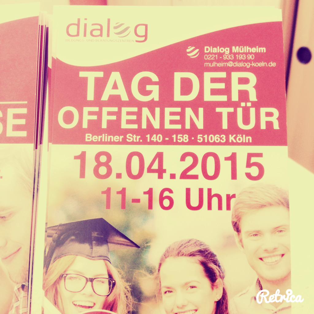 DialogKoeln's tweet photo. http://t.co/EwaOqFkaV3