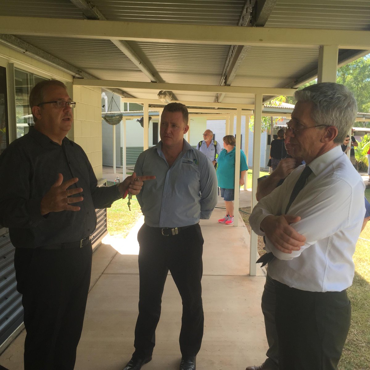 IceTaskforce's tweet photo. #NationalIceTaskforce member @RichardBMurray with Banyan House staff. He will hear from residents about rehab journey http://t.co/t0QeyjVr0o