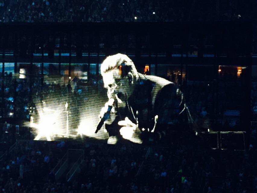 Peace as a moment of action - in the name of love!!! #U2ieTour