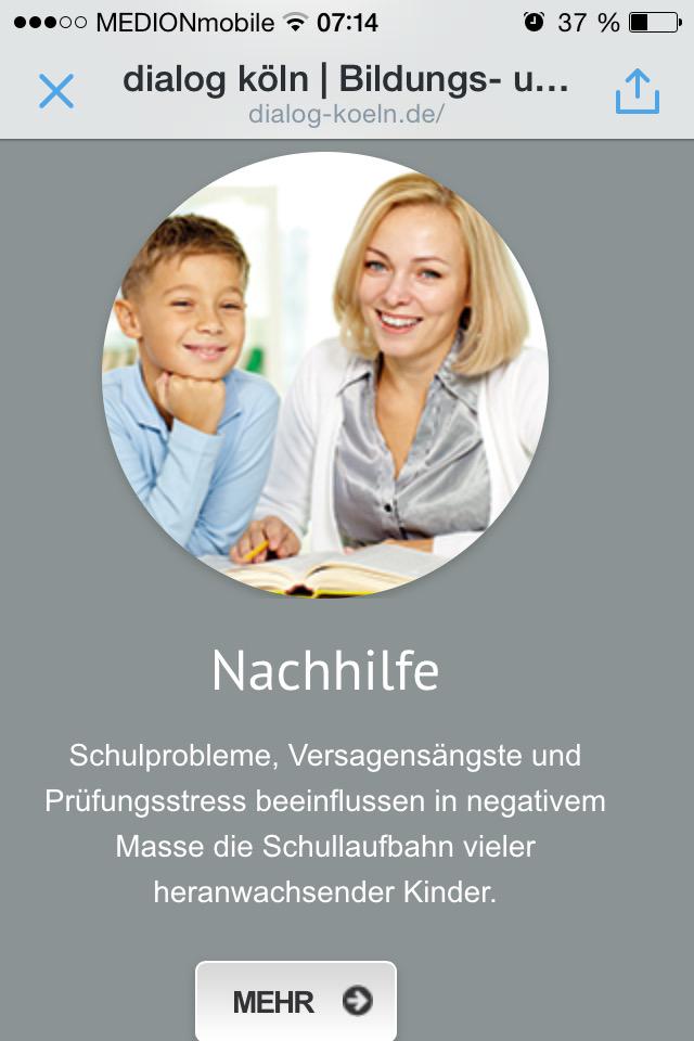 DialogKoeln's tweet photo. Unsere Leistungen http://t.co/CXgSw6OsMb