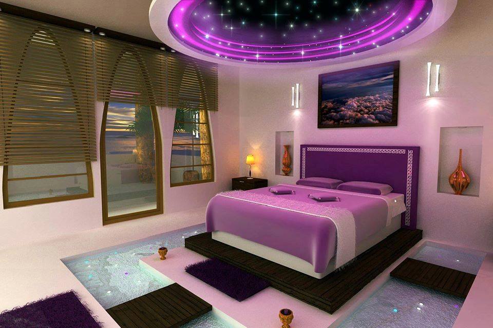 VCS700014's tweet image. Starry Elegant Bedrooms That Gives You The Feeling Of Sleeping In Stars ᴷᴬ