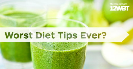 12WBT's tweet photo. What is the worst diet tip you've ever heard? We've heard them ALL - http://t.co/LFuZqn1t0S #12WBT #diet #advice http://t.co/UNoNUzfjnt