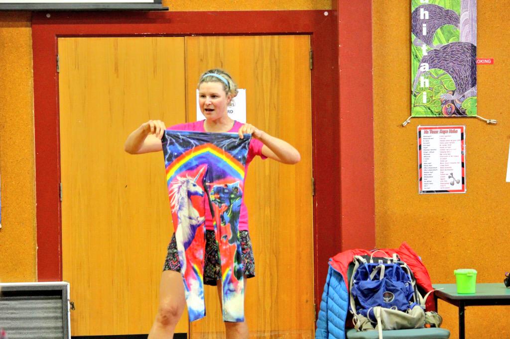 AnnaMcNuff's tweet photo. The Magic pants have been getting a good airing at Schools this week in the Waikato. #SecretWeapon #AnnaRuNZ http://t.co/c91zUem8mb