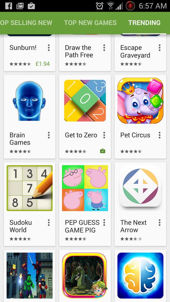 GetToZero's tweet image. Whoop! We're #trending on the Google Play store! #Puzzle
iOS: apple.co/1H39bSB
Android: bit.ly/1cSqA9m