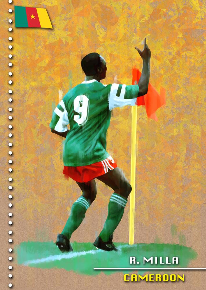 Happy 63rd birthday to Italia 90 legend Roger Milla 