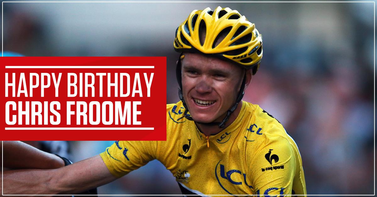 Happy birthday to Tour de France winner Chris Froome... 