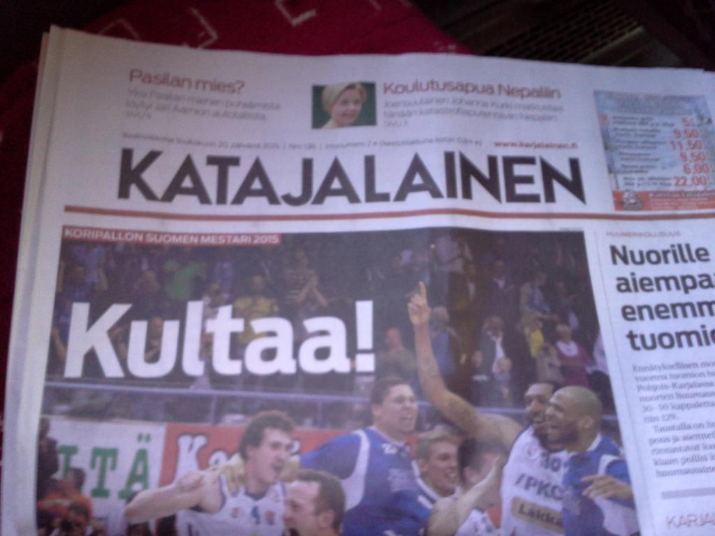 Vieläkin onnenkyyneleet nousee silmään, kun aamun Katajalaista lukee #katajabasket #korisliiga #all41