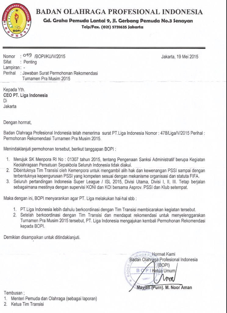 Surat Permohonan Wasit Futsal Surat Permohonan Wasit Futsal