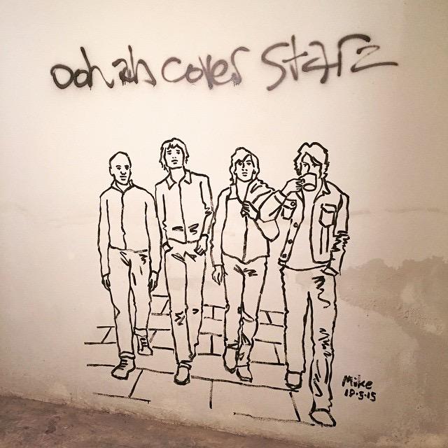 Karma Studios painting. It will remain there as a memorial to the band’s time in Thailand.