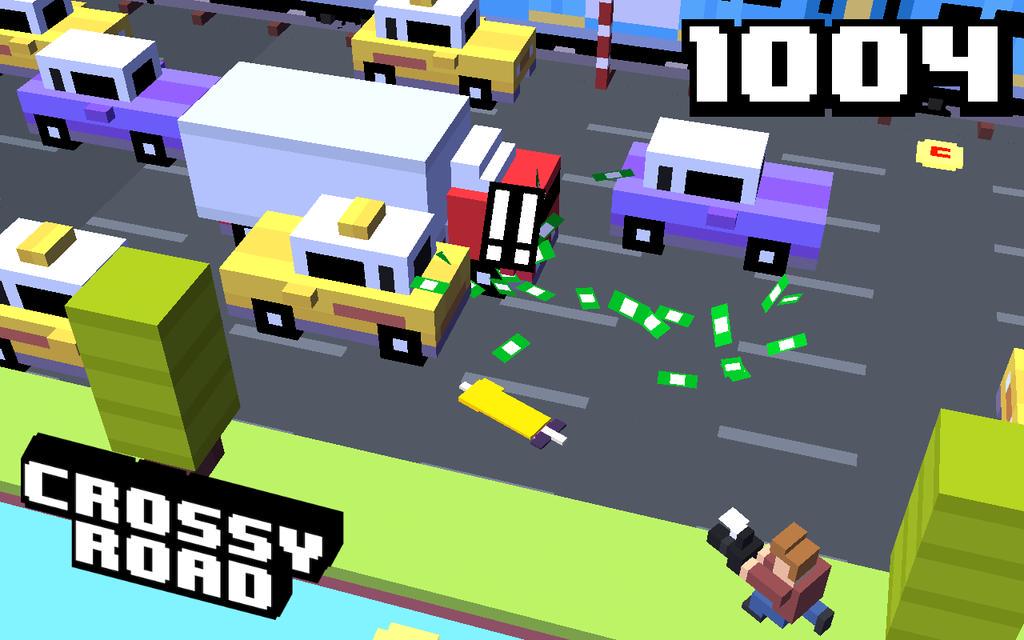 FishFXStudio's tweet photo. 1004! New top score on #crossyroad.
GrandMaster!! The cars and trucks are ZOOMing.
#FishFX http://t.co/2926Qm0KTt