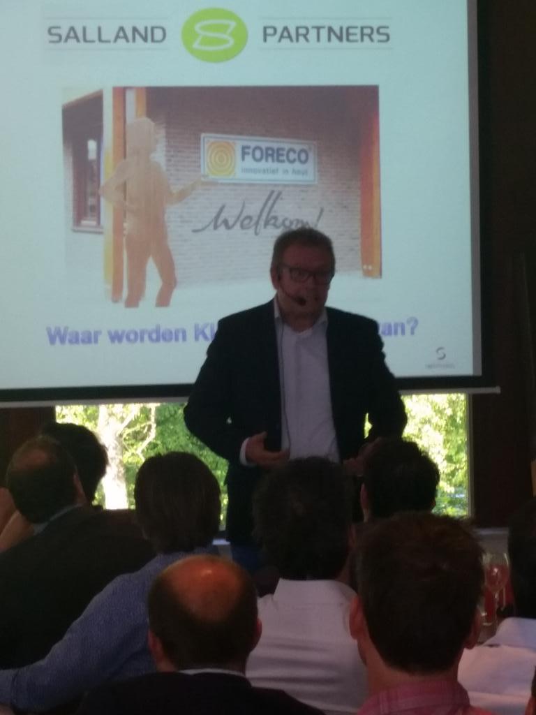 Bij Foreco gastvrij ontvangen. Nu grote energie boost van Jan van Setten. We barsten van de pk's! Doseren is de kunst