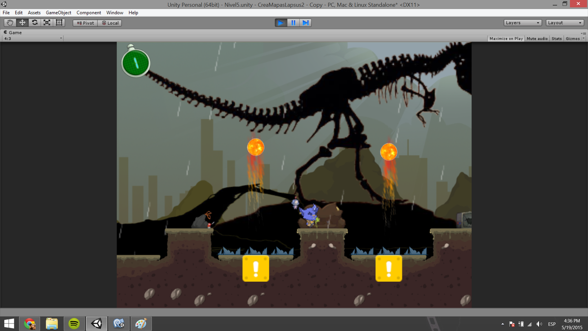 FractalFunGames's tweet photo. Buenos Días! Probando el LANZAMETEORITOS en LAPSUS
#indiemorning #indiedev #gamedev http://t.co/MlvsxFQ3Dm