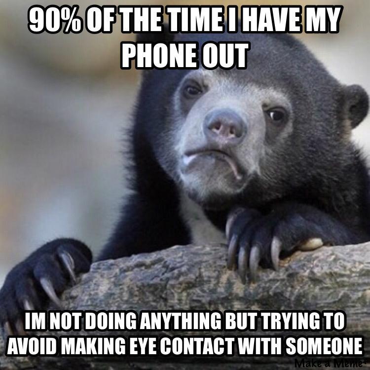 introvertviews's tweet image. So true.