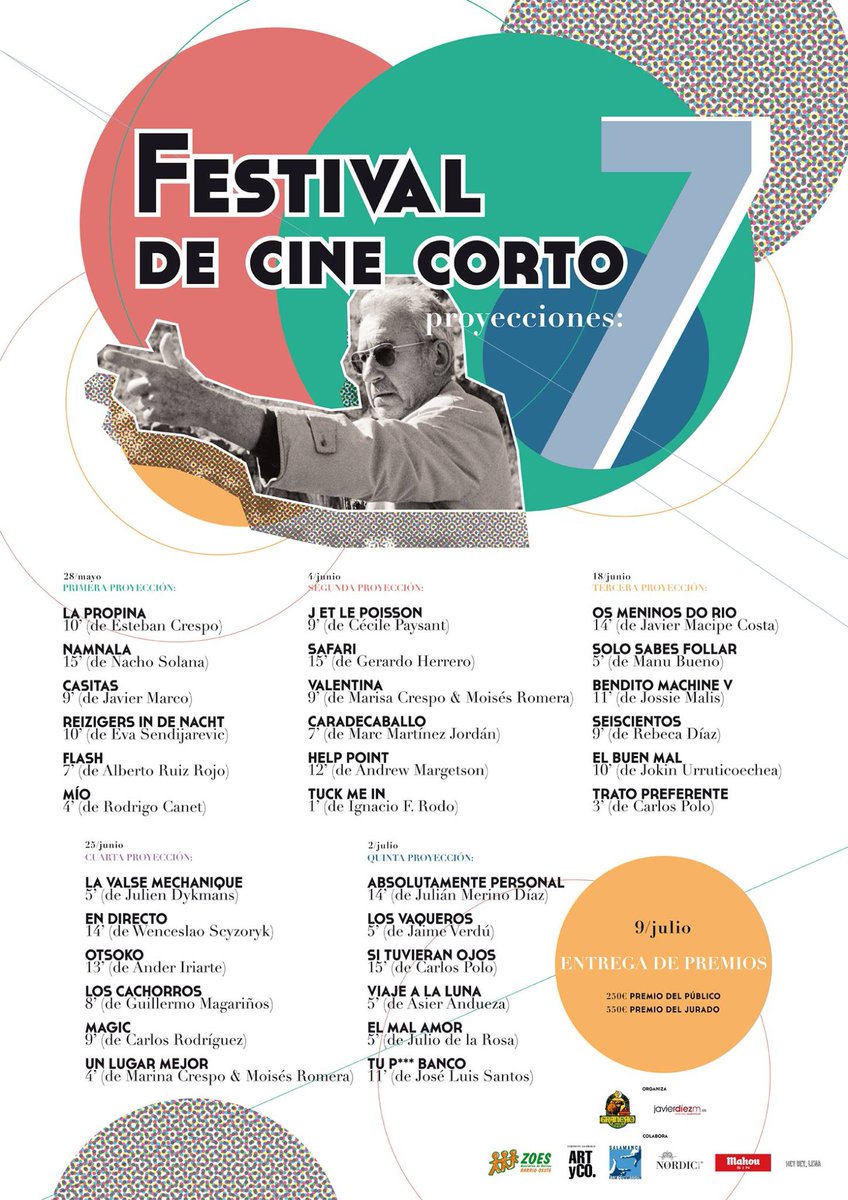ExprimeSalamnca's tweet photo. Se ha presentado el programa del 7 Festival de Cine Corto organizado por el @BarGranero. Comienza el jueves que viene http://t.co/SaQXUz7Xr0
