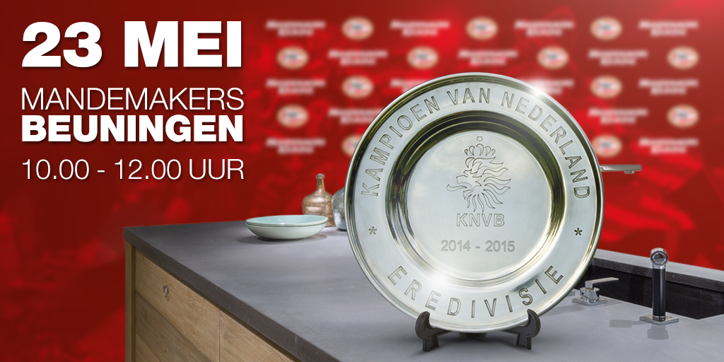 Op de foto met dé kampioensschaal? Neem zaterdag 23 mei jouw <a href="/PSV/">PSV</a> vrienden mee naar onze vestiging in Beuningen!