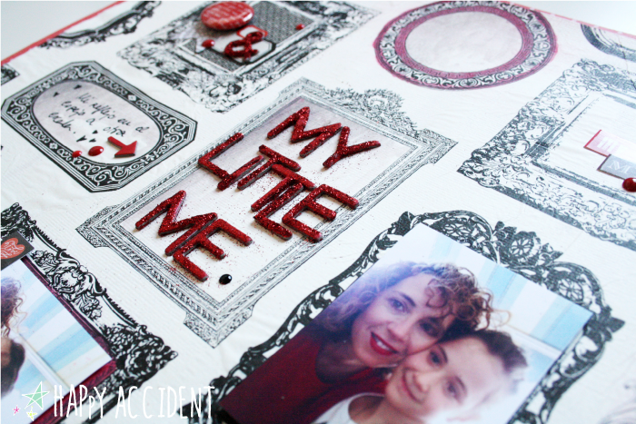 HappyAccidentTW's tweet photo. #MylittleME. Para Blanca xq tiene la dudosa suerte d parecerse a mi #Mireflejoenelespejoaotraescala #scrapbooking http://t.co/ZYmIrogzk1