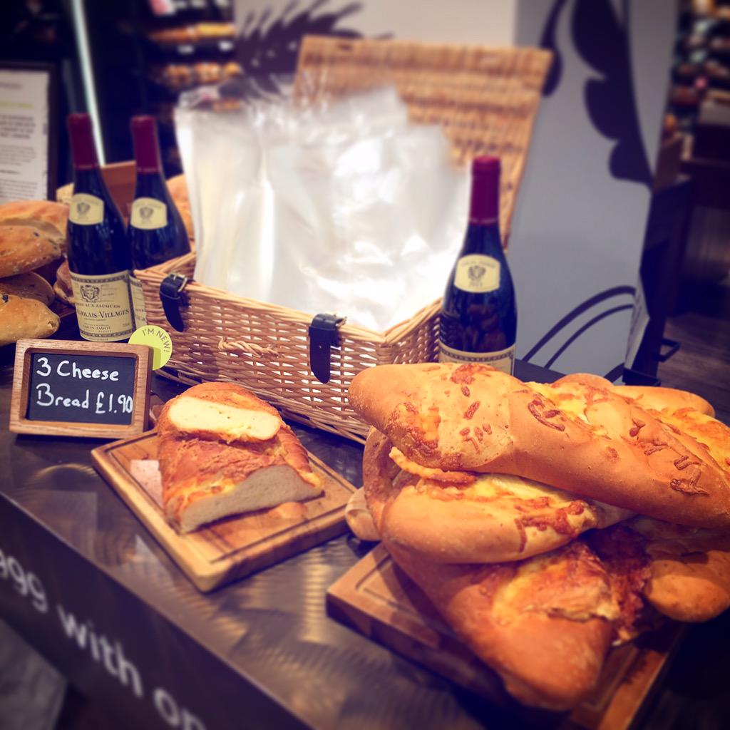 JoeEuphorium's tweet photo. NEW: 3 Cheese Bread @euphoriumbakery only £1.90 http://t.co/ybrAaiIL36
