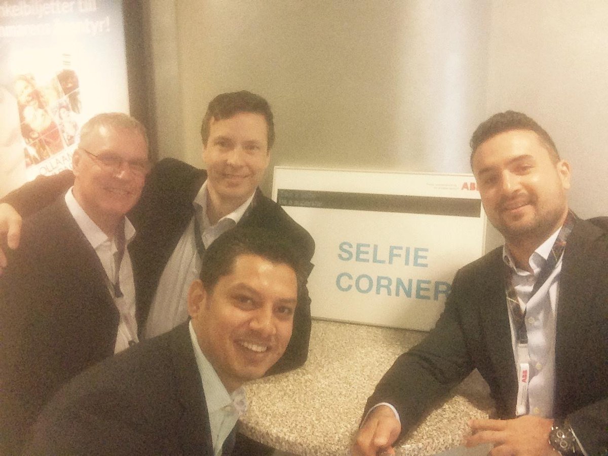 Lucyelectric's tweet image. Did you see our @Lucyelectric colleagues at the ABB integration Partner Seminar in Finland? #ABB #IPS2015 #selfie