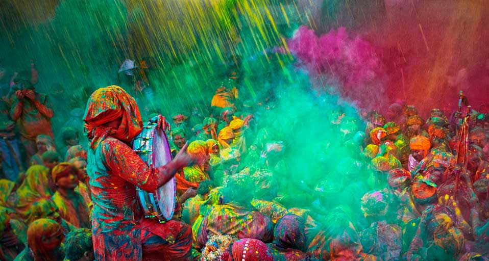 viajaconlosules's tweet photo. Holi Festival (Festival de colores), India http://t.co/kU9VwLviMH