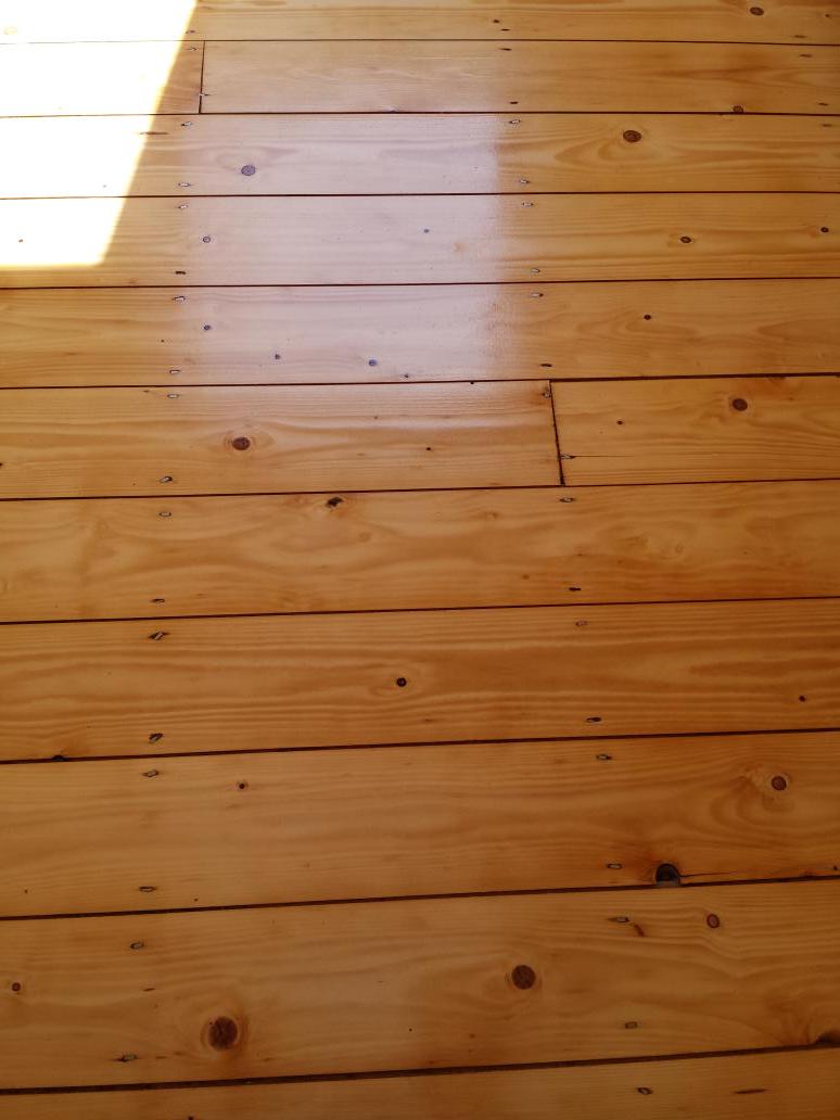 curtin_ken's tweet photo. Before &amp; after sanding of old pine floors. http://t.co/AQDSQqAXUB