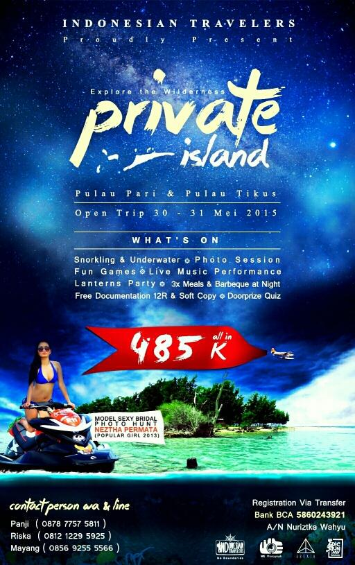 Hay IT ganks. share cost trip kita turun loh.. and the surprise is: we're going to have fun with her.. join yuuk..