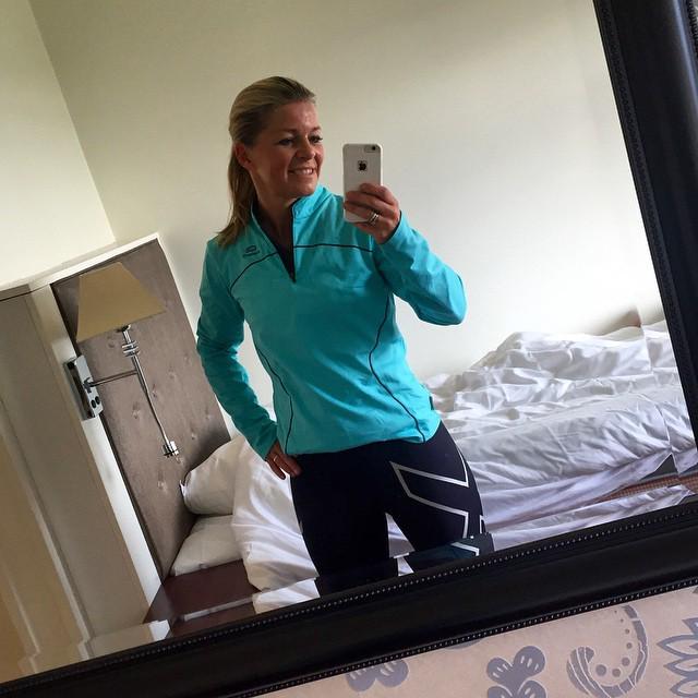 <a href="/hildefemtehjel/">Hilde K Femtehjel</a> posted Jobbreise ingen hindring 😄👍🏼 Løpetur før frokost, i nydelige omgivelser ☀️ Etter en kjapp du…