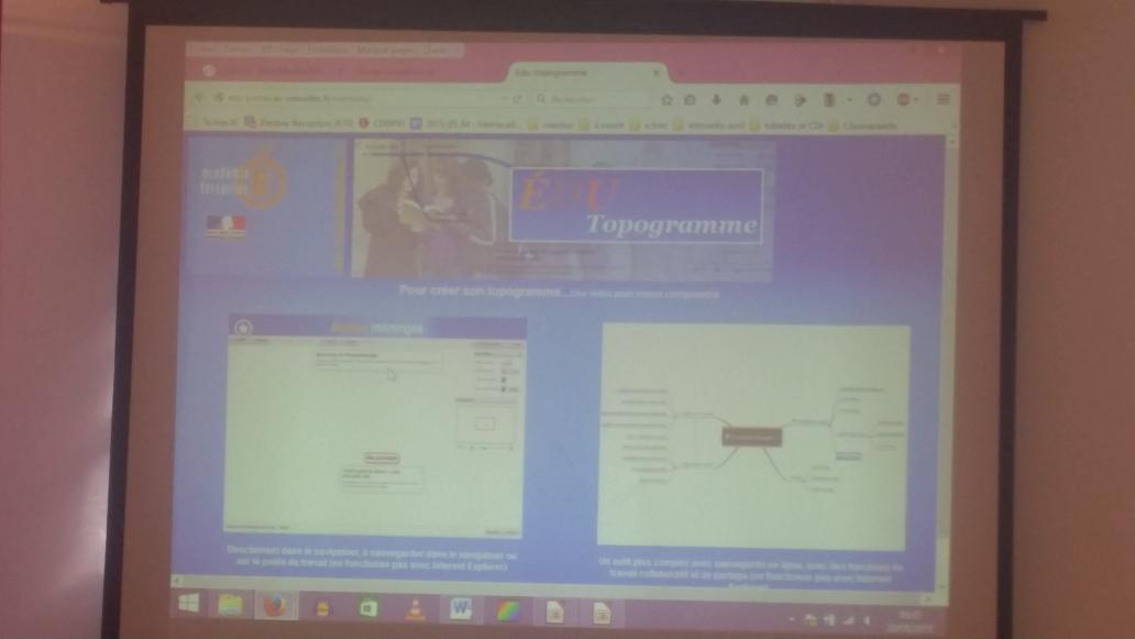 SophieGarssine's tweet image. #docs91 avec @lvermillac qui nous présente des ressources numériques : intérêts et utilisations des #cartesmentales