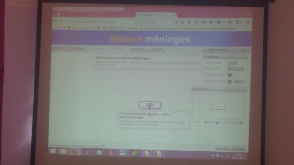 SophieGarssine's tweet image. #docs91 avec @lvermillac qui nous présente des ressources numériques : intérêts et utilisations des #cartesmentales