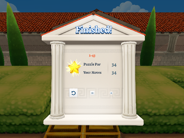 hermitgamer's tweet photo. @Twirlbound Solved Level 1-43 in Twirlbound's With the Wind at par in 34 moves! #gamedev http://t.co/izHWhN2Wj5