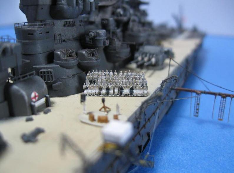 戦艦武蔵への昭和天皇行幸を再現したジオラマを発見しました。凄い再現 戦艦武蔵への昭和天皇行幸を再現したジオラマを発見しました。凄い再現