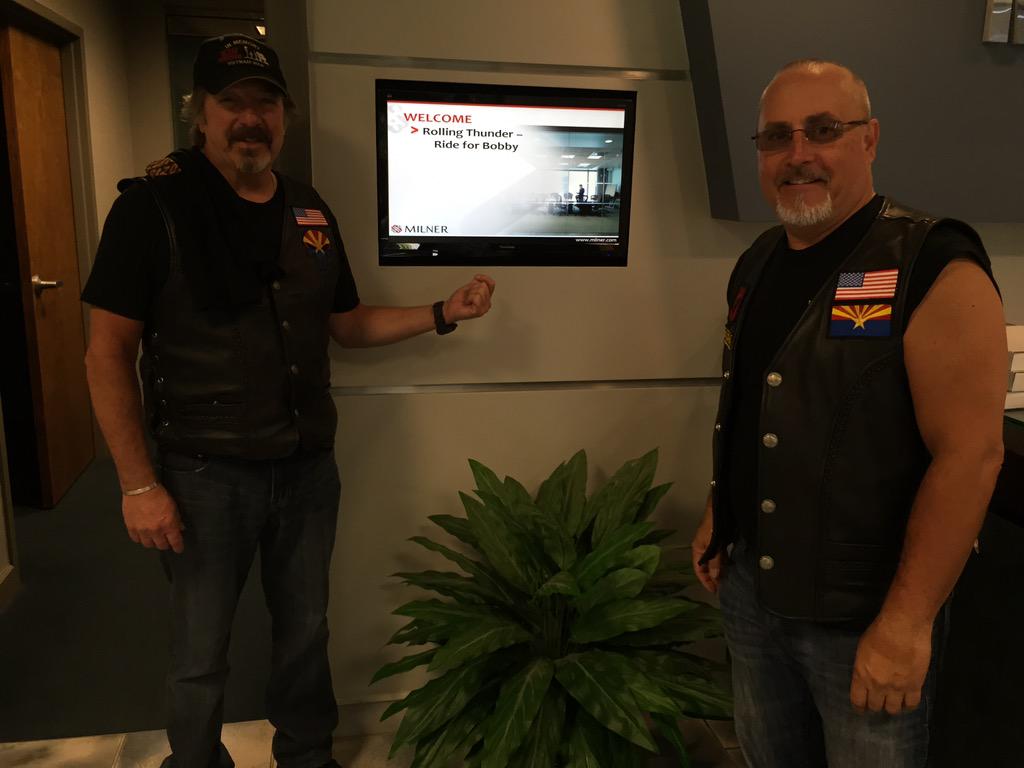 aslawetsky's tweet photo. Hi #atlanta! #CancerRide is at @MilnerInc http://t.co/rtcr2FhZVo #copiers #it http://t.co/ccBCOf07kW