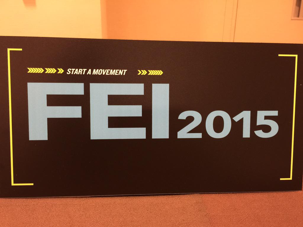 utopiaxglobal's tweet photo. Seth Godin and Tom Kelley about to take the stage at #FEI15 http://t.co/p4W0t20O9R
