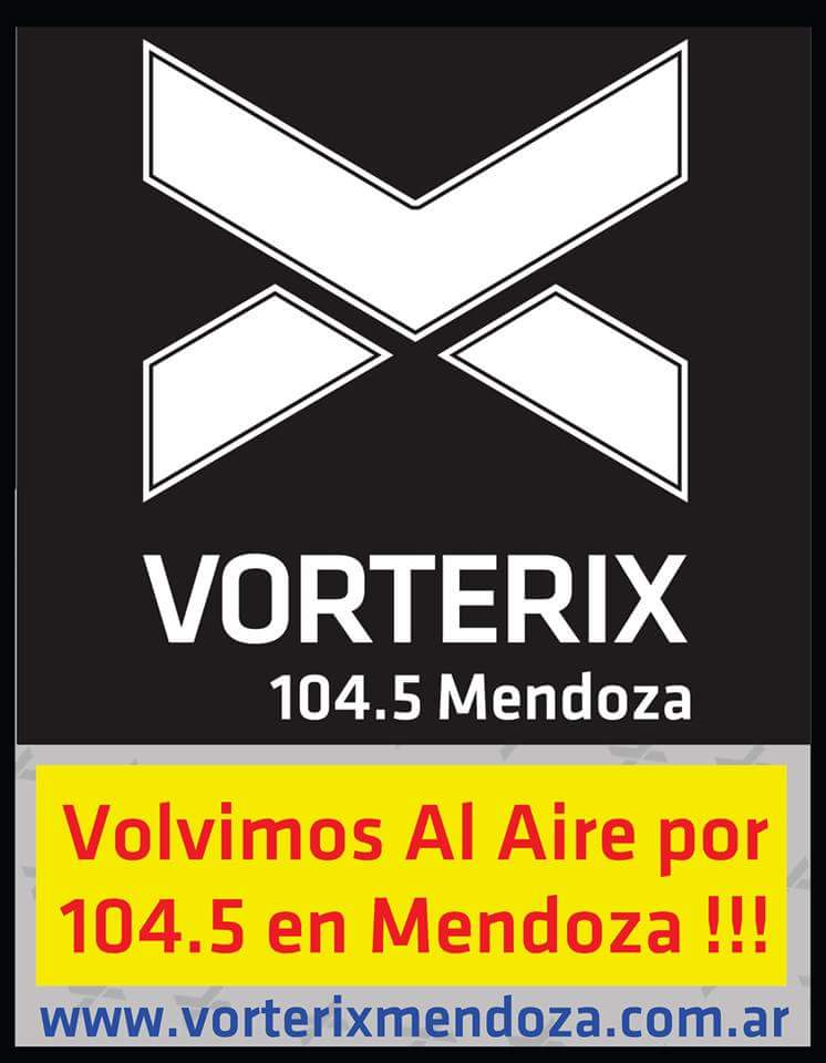 marcelogantman's tweet photo. @Vorterix ya suena en Mendoza 104.5 http://t.co/Gv3Yeq5smI