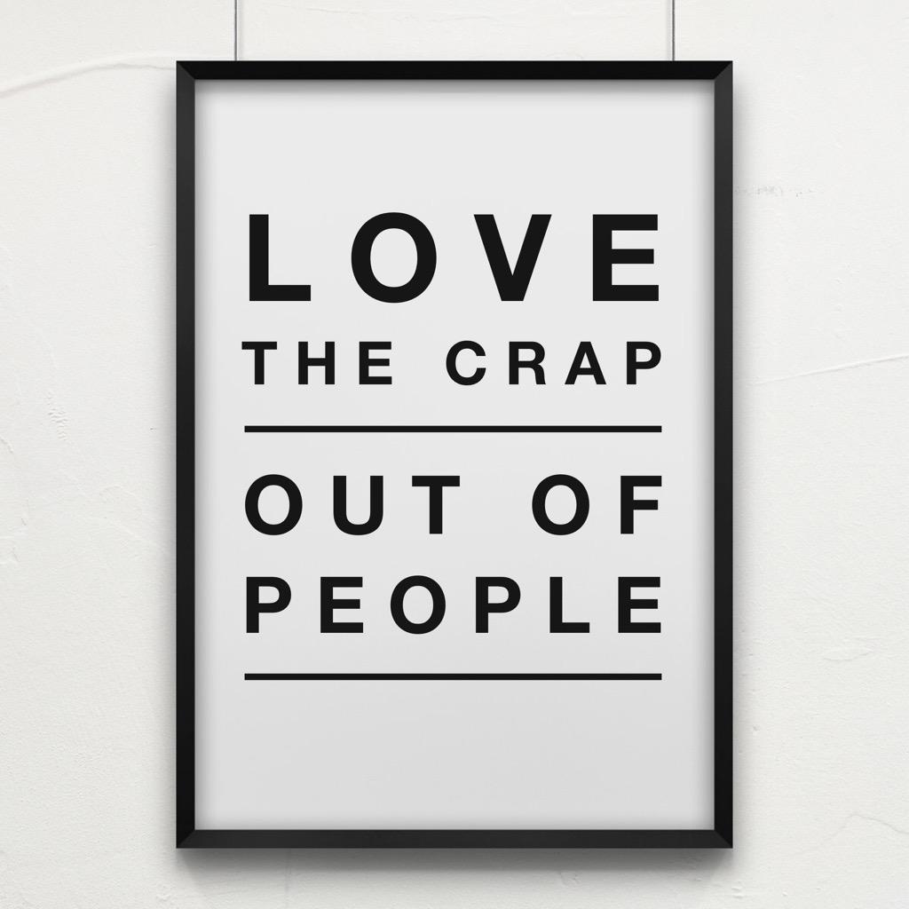 DaraMaclean's tweet photo. 💩... 29 years and counting and this is still the same goal. #ChooseLove http://t.co/yKWDQTKSFK