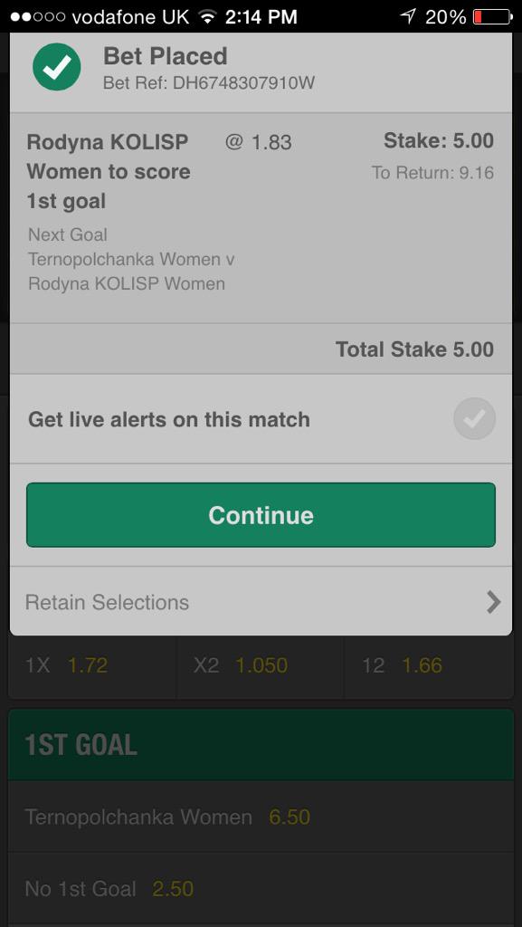 MitchBetting's tweet image. £5 roller bet 1