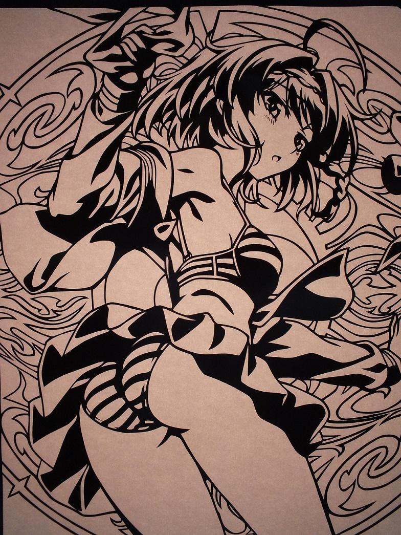 画像はイメージです 切り絵冬眠中 A Twitter 今年29作目は新妹魔王の契約者より野中柚希です 背景の紋章部分に手こずりましたが イイ感じの エロさで ゞ2枚目は元絵を重ねたモノです カラー化すればこんな感じ 切り絵 新妹魔王の契約者 切り絵を流して切り 画像はイメージです 切り絵冬眠中 A Twitter 今年29作目は新妹魔王の契約者より野中柚希です 背景の紋章部分に手こずりましたが イイ感じの エロさで ゞ2枚目は元絵を重ねたモノです カラー化すればこんな感じ 切り絵 新妹魔王の契約者 切り絵を流して切り