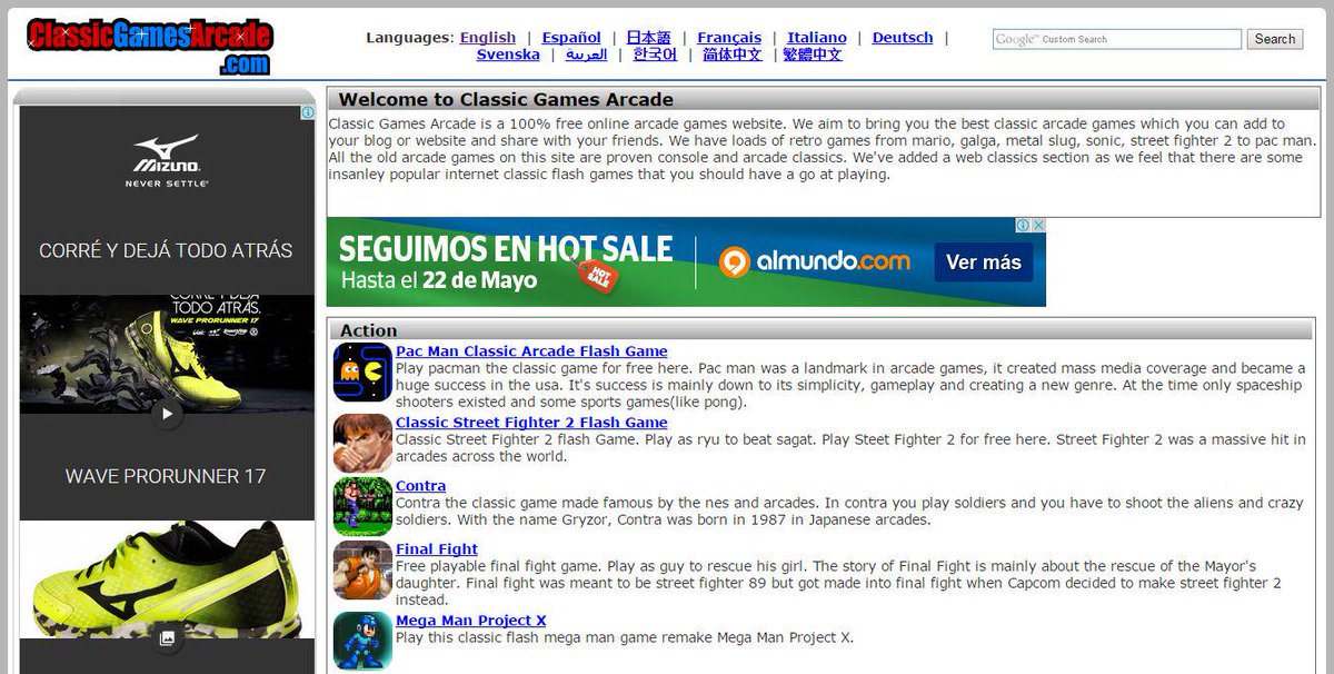 casualabb's tweet photo. Classic Games #Arcade: plataforma de #juegos retro
http://t.co/knzcg59ugp http://t.co/ubh0sJvv5f