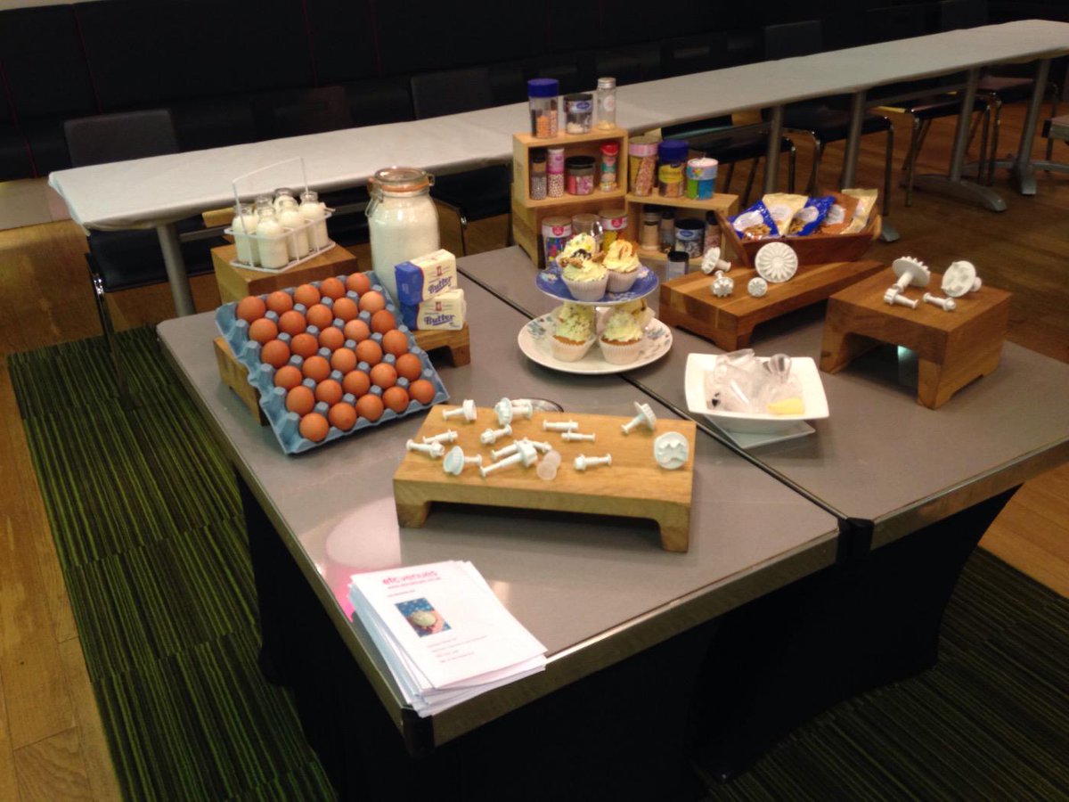 etcAvonmouth's tweet photo. All ready for our team building cupcake event today! Can't wait to eat one! @etcAvonmouth http://t.co/7TFO0f6QjG