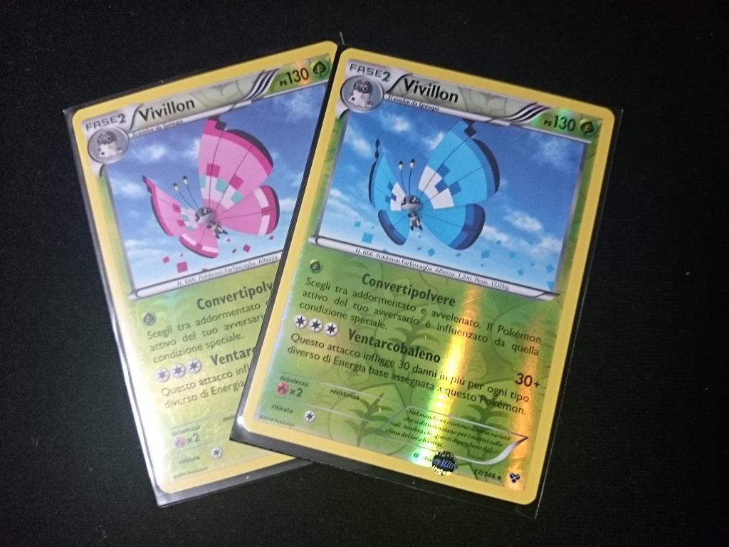 こみね ポケモンカードのビビヨン イタリア語版は花園模様とマリン模様 Http T Co Uewlwoh9q4