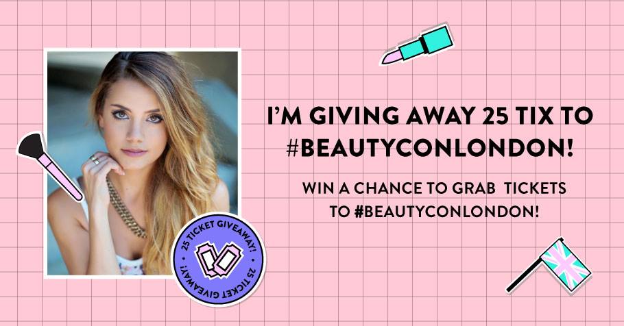 tesschristine's tweet photo. Win a chance to grab a ticket to #BeautyConLondon Go to http://t.co/OAyepv1WQZ and enter! :) @BeautyConTweets http://t.co/HgMENwVtMh
