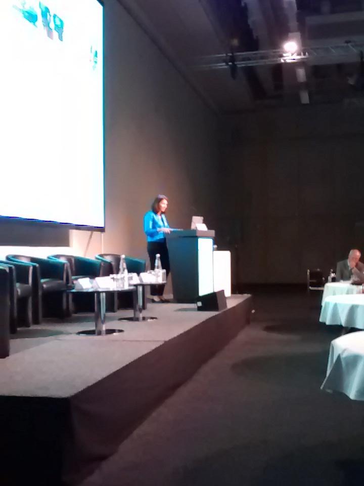 GermanMobility's tweet photo. Delighted to listen to the opening #keynote of #PStin @rischwasu of @bmub at our conference @metropolitansol http://t.co/NZT1BV0bsM