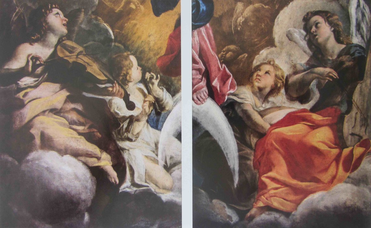 FondTPI's tweet photo. #Baroccoroma  
#Lanfranco
Angeli musici, 1628
chiesa S.M. della Concezione, Roma
@VicoLudovico @alecoscino @Papryka5 http://t.co/eb0xxmwi85