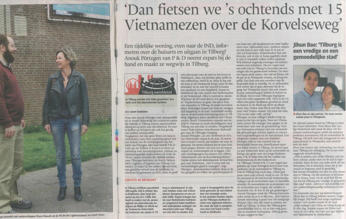 RegioBusiness's tweet photo. Interessant interview met Anouk Pörtzgen van @PenDcare in het @brabantsdagblad http://t.co/6Kc3jAhBZ9