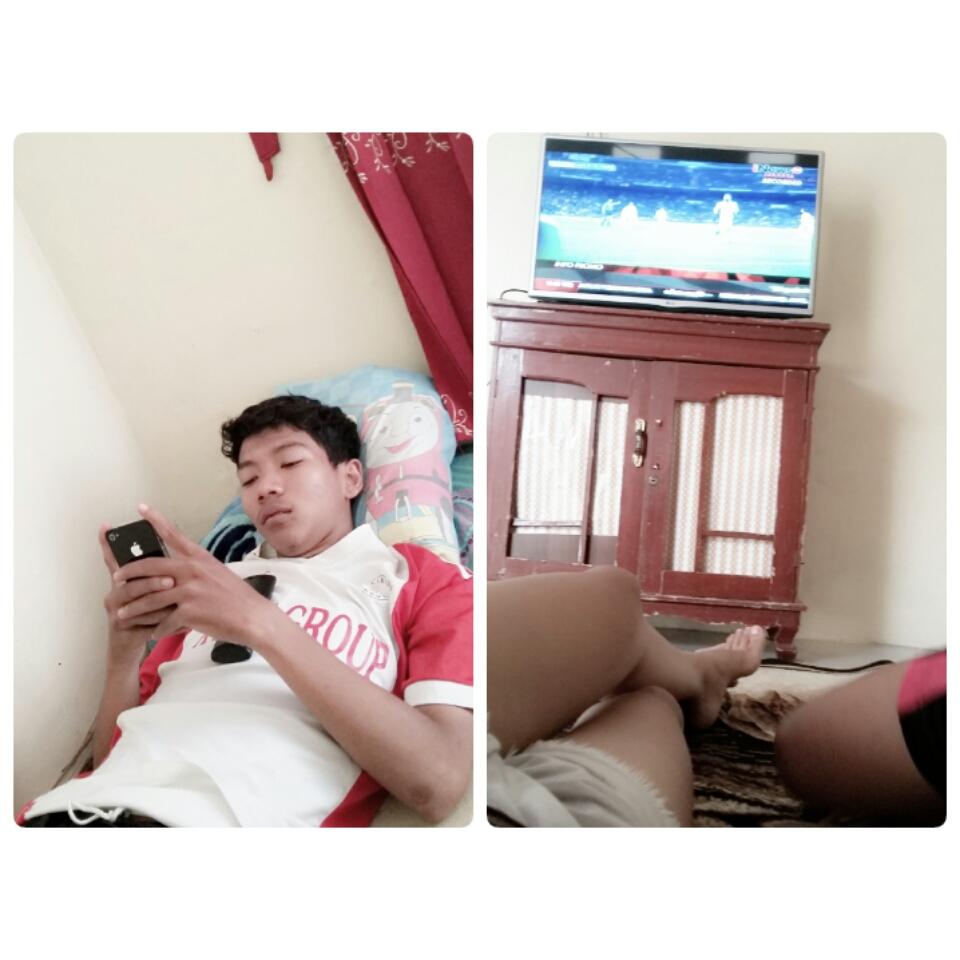 Off day cukup dirumah aja hari ini with my wife and jagoan kecil 😘😘😘